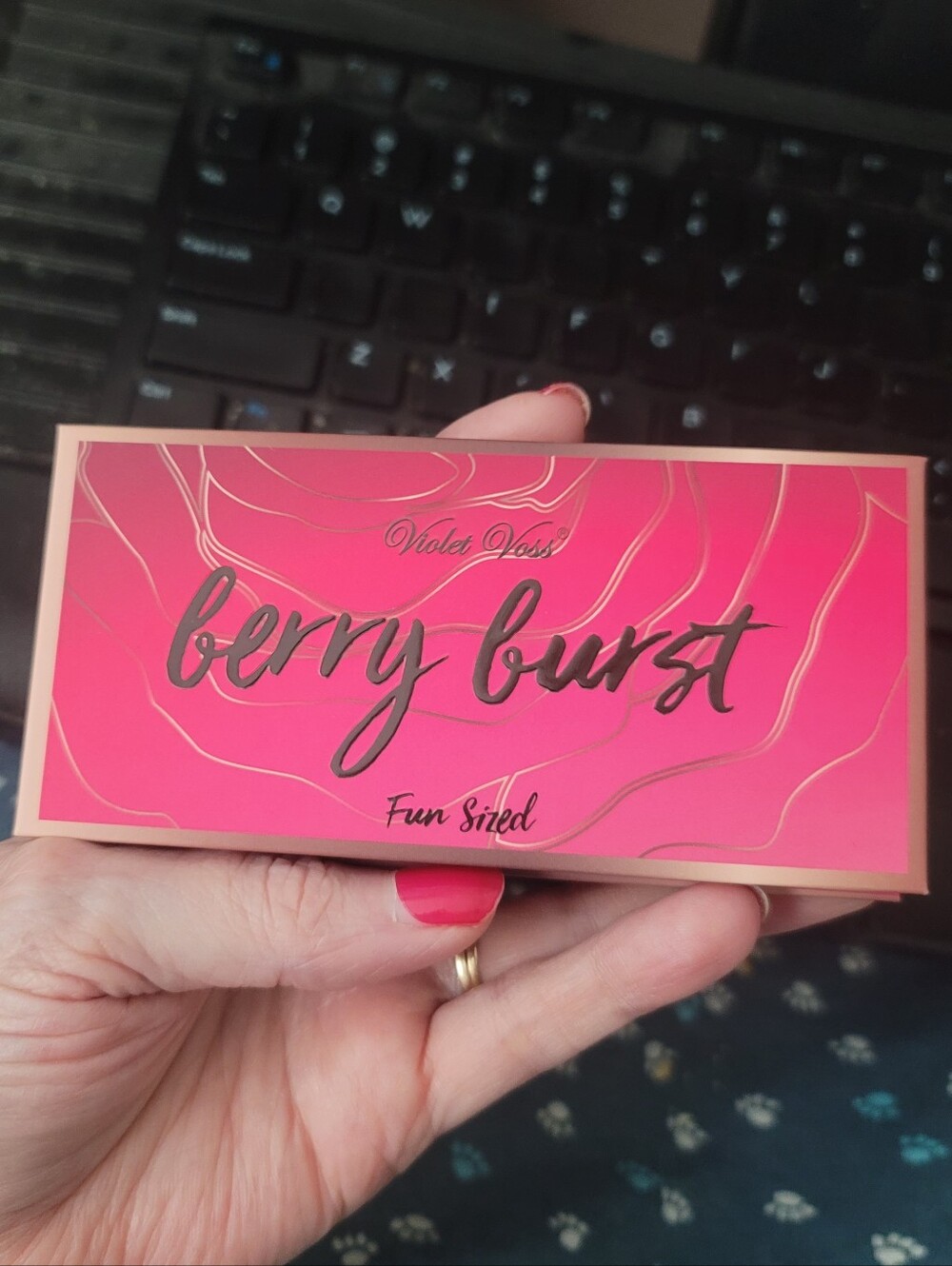 Violet Voss Berry Burst Fun Sized Eyeshadow Palette - Hot Pink